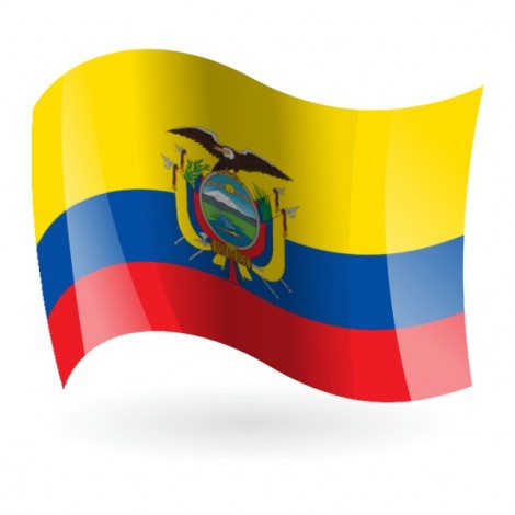 Bandera de la República del Ecuador