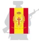 Bandera de Percha / mochila del Ejército de tierra