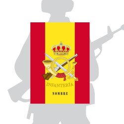 Bandera De Percha / Mochila De Infantería