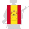 Bandera De Percha / Mochila De Caballería