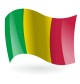 Bandera de la República de Malí