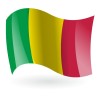 Bandera de la República de Malí