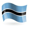 Bandera de la República de Botsuana