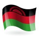 Bandera de la República de Malaui ( Malawi )