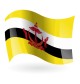 Bandera del Estado de Brunéi