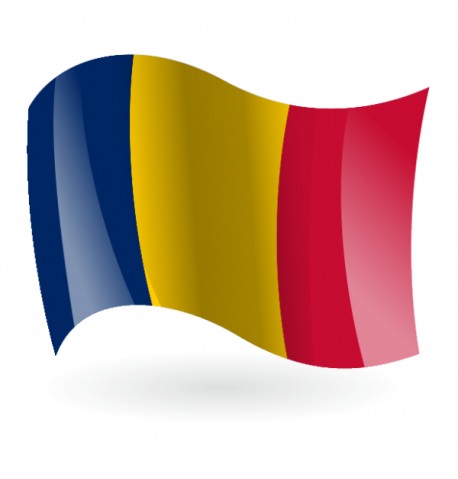 Bandera de El Chad ( República del Chad )