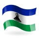 Bandera del Reino de Lesoto
