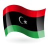 Bandera del Estado de Libia