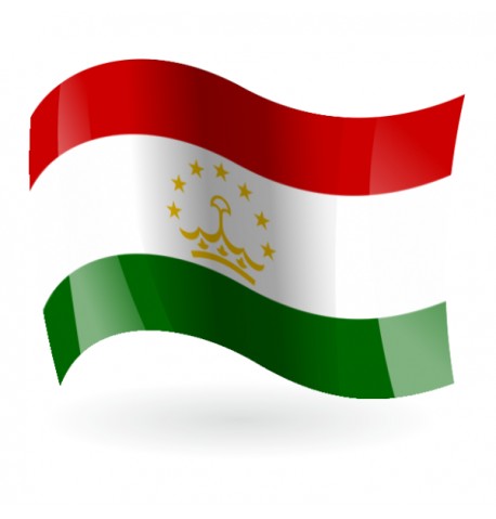 Bandera de la República de Tayikistán