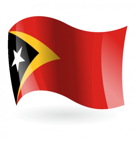 Bandera de la República Democrática de Timor Oriental