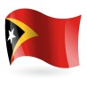 Bandera de la República Democrática de Timor Oriental