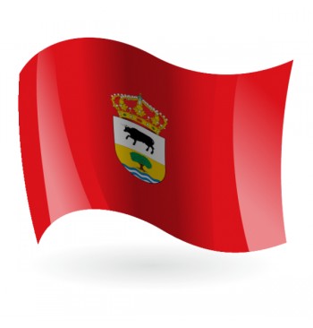 Bandera de gargantilla del Lozoya y Pinilla de Buitrago