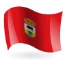 Bandera de gargantilla del Lozoya y Pinilla de Buitrago
