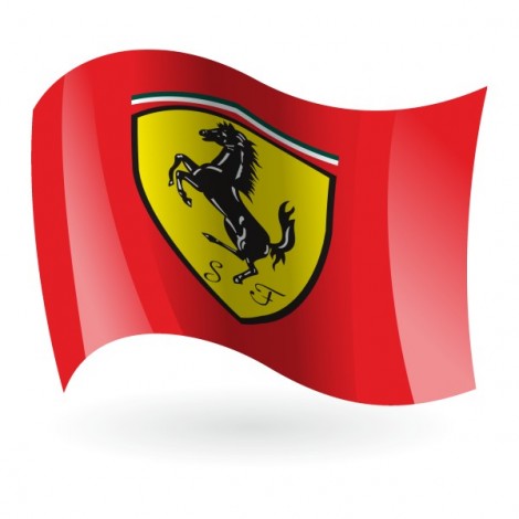 Bandera de Ferrari mod. 1