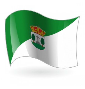 Bandera de La villa de El Álamo