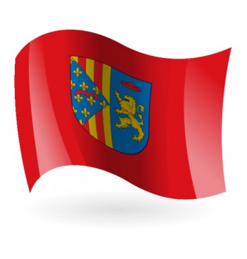 Bandera de Lugar Nuevo de San Jerónimo ( Llocnou de Sant Jeroni )