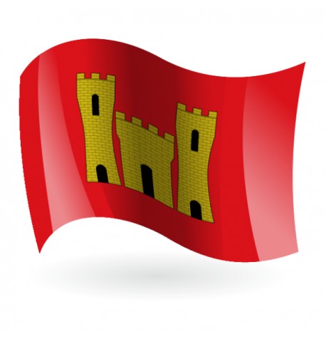 Bandera de Villanueva de Alcolea ( Vilanova d'Alcolea )
