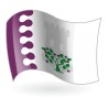 Bandera de La Zarza de Pumareda