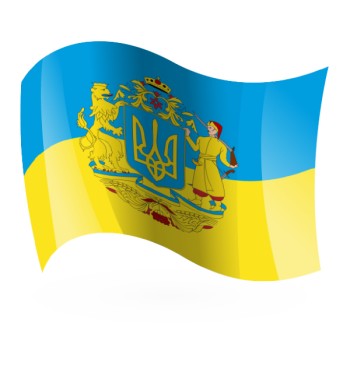 Bandera de Ucrania c/e