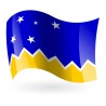 Bandera de la región de Magallanes y de la Antártica Chilena