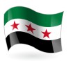 Bandera de la República Árabe Siria