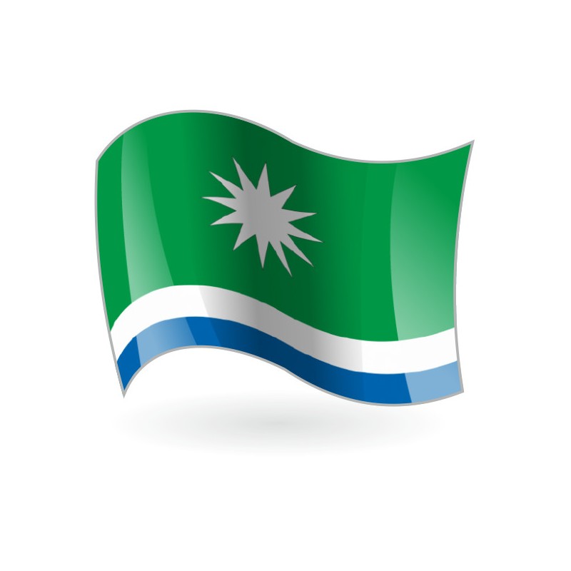 Bandera de Santa María del Campo Rus