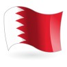 Bandera de Baréin ( Bahrein )