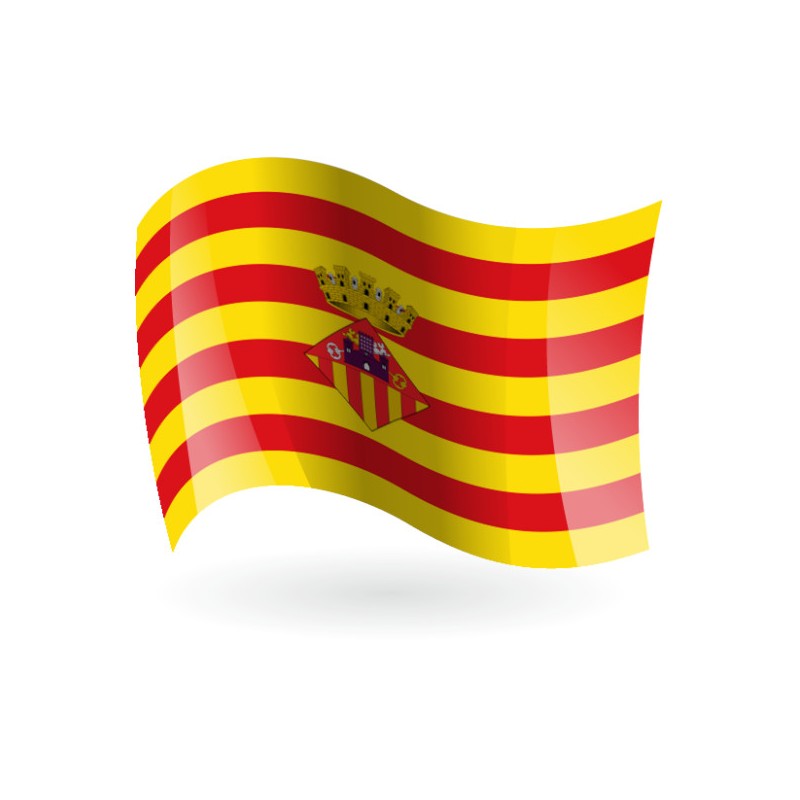 Bandera de San Cugat del Vallés ( Sant Cugat del Vallès )