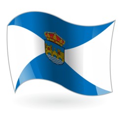 Bandera de Pontevedra