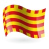 Bandera de el Alto Ampurdán (  Alt Empordà )