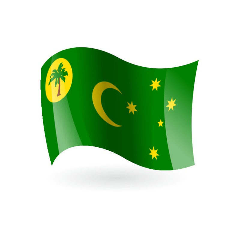 Banderas de Las Islas Cocos ( Islas Keeling )