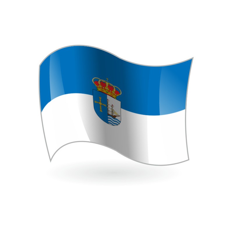 Bandera de Ribadesella ( Ribeseya )