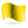 Bandera de Canyellas ( Canyelles )