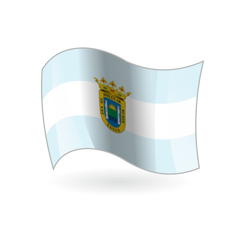 Bandera de Sanlúcar la Mayor