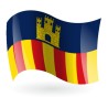 Bandera de Villanueva y Geltrú ( Vilanova i la Geltrú )