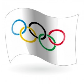 Bandera de los Anillos olímpicos