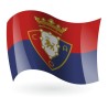Bandera del Club Atlético Osasuna mod. 1