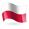 Bandera de la República de Polonia