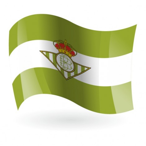 Bandera del Real Betis Balompié mod. 1