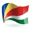 Bandera de la República de las Seychelles