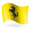 Bandera de Ferrari mod. 3
