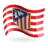 Bandera de Club Atlético de Madrid mod.1
