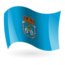 Bandera de Oviedo ( Uviéu )
