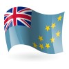 Bandera de Tuvalu ( Islas Ellice )
