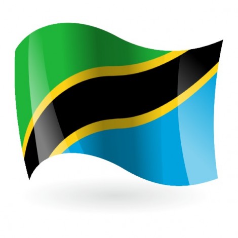 Bandera de la República Unida de Tanzania