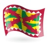 Bandera de la Ciudad de Huesca ( Uesca )