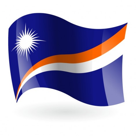 Bandera de la República de las Islas Marshall