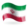 Bandera de la República Islámica de Irán