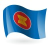 Bandera de la Asociación de Naciones del Sudeste Asiático ( ASEAN )