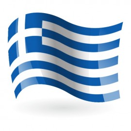 Bandera de Grecia ( República Helénica )